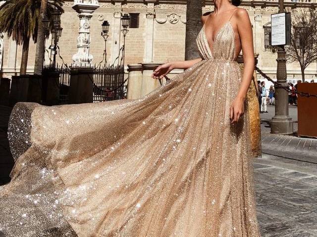 Glamourosa rainha do baile