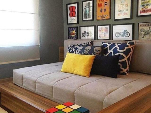 Quarto esportivo moderno