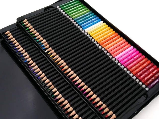 Lápis de cor para arrasar nas aulas de artes!