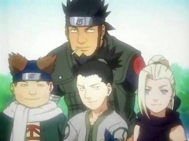 Ino, Shikamaru e Choji