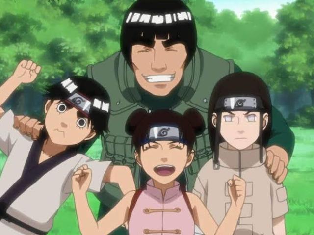 Tenten, Neji e Rock Lee