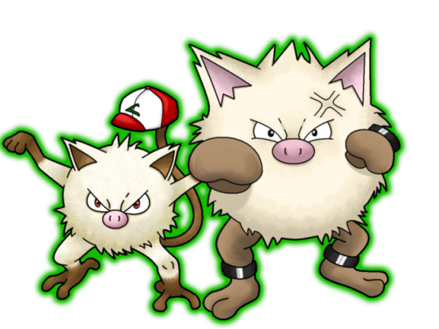 Mankey > Primeape