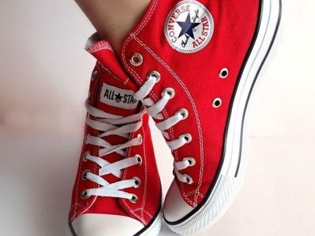 Esse lindo all star vermelho ?