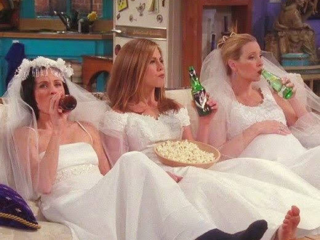 Monica, Rachel e Phoebe