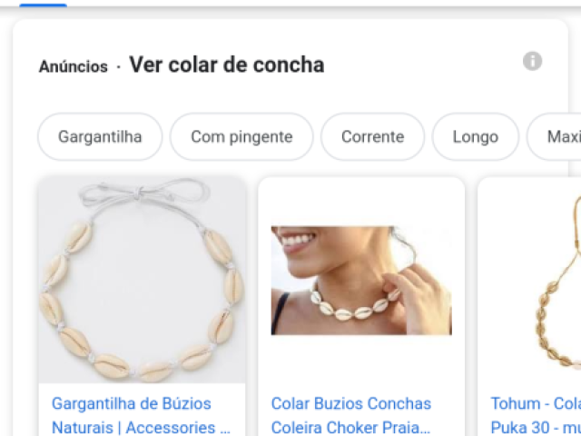 Colar choker