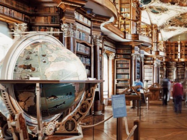 πir a uma bibliotecaπ