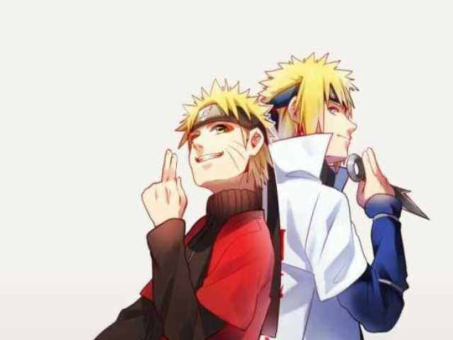 Minato e Naruto