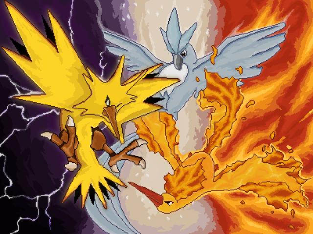 Moltres -Zapdos - Articuno