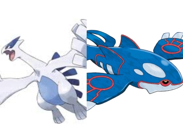 Lugia e Kyogre