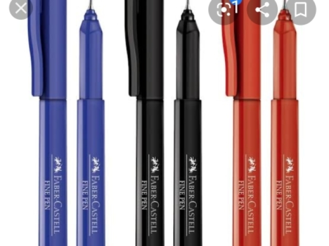 Faber Castell 
Fine pen