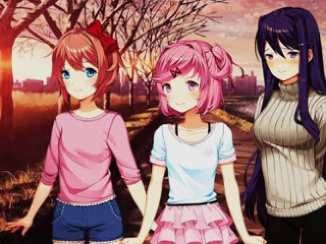 Sayori-Ela tem depressão profunda mas finge estar feliz toda hora