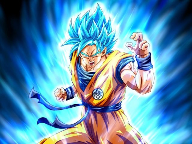 Super Sayajin Blue