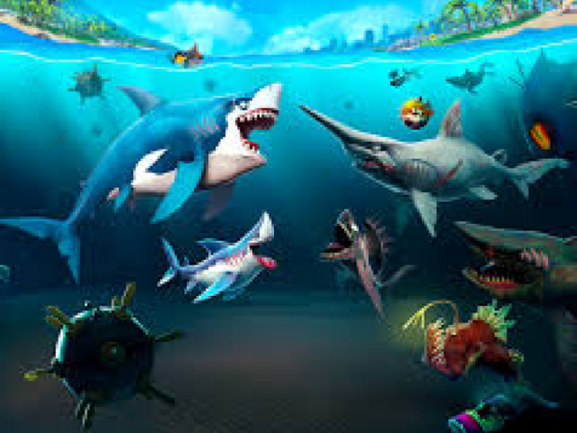 hungry shark world