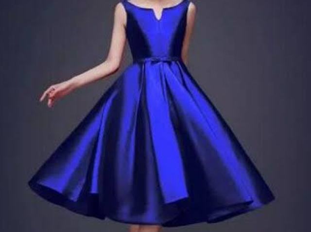 vestido azul original