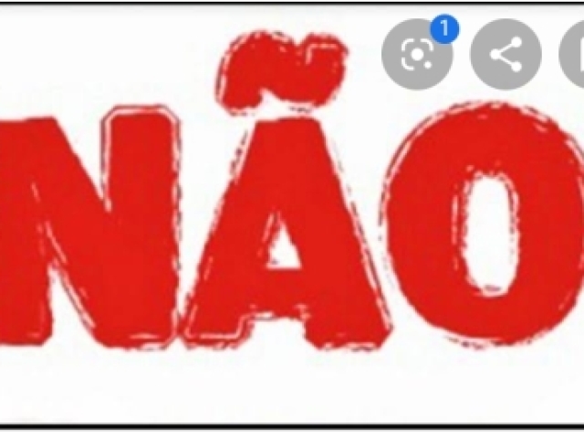 Não!