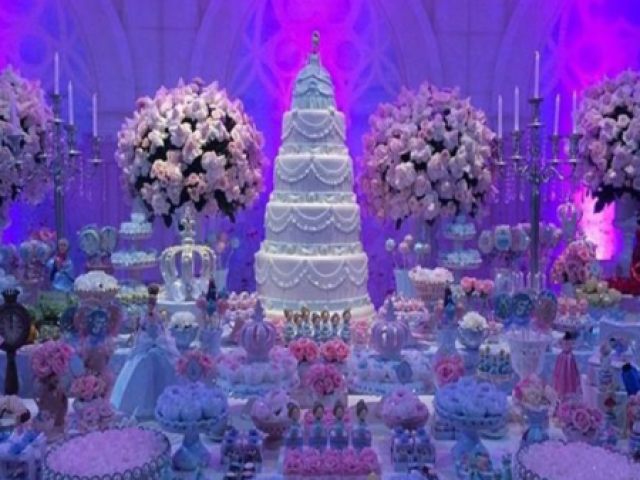 Festa estilo Cinderella