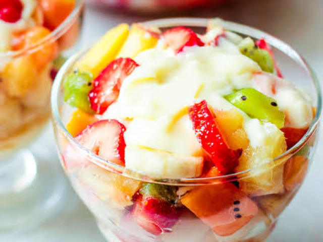 Prefiro salada de frutas