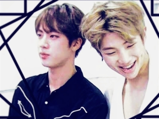 jin primeiro e namjoon ultimo