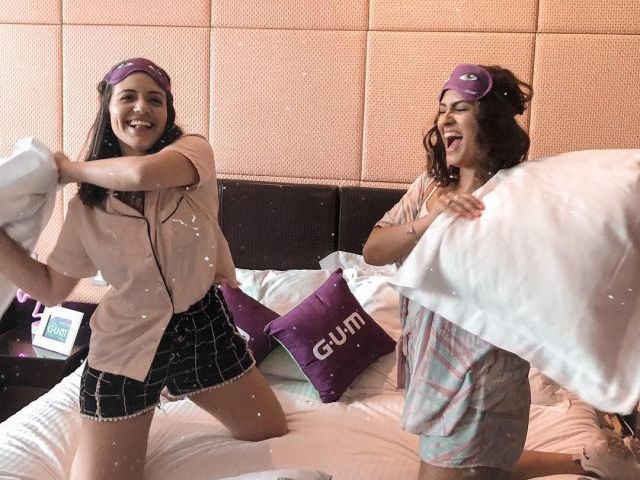 Como será sua festa do pijama?
