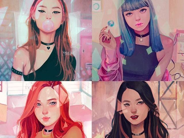 Quem do BLΛƆKPIИK seria sua melhor amiga?