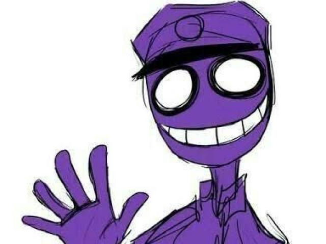 O corpo de William afton (purple guy)