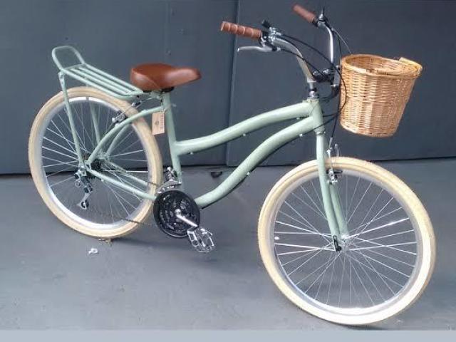 Esta bicicleta retro