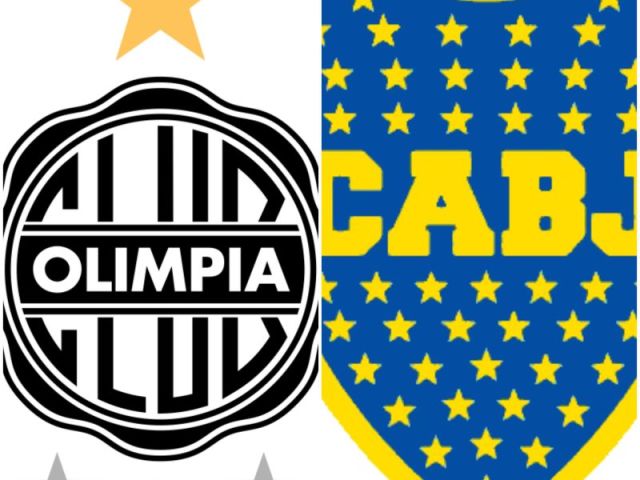 Olimpia e Boca Juniors.