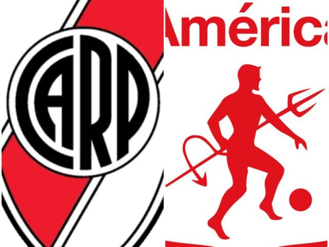 River Plate e América de Cali.