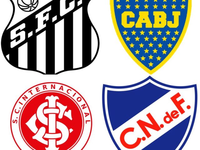 Santos x Boca Juniors;
Internacional x Nacional-URU.