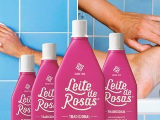 Leite de rosas