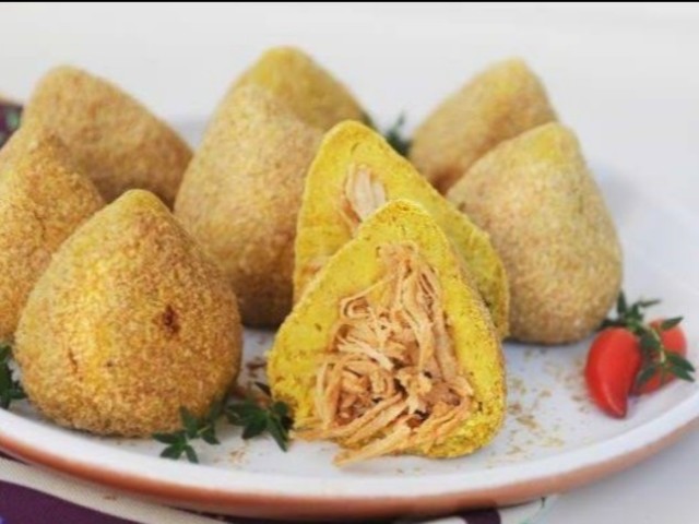 Coxinha de Batata Doce