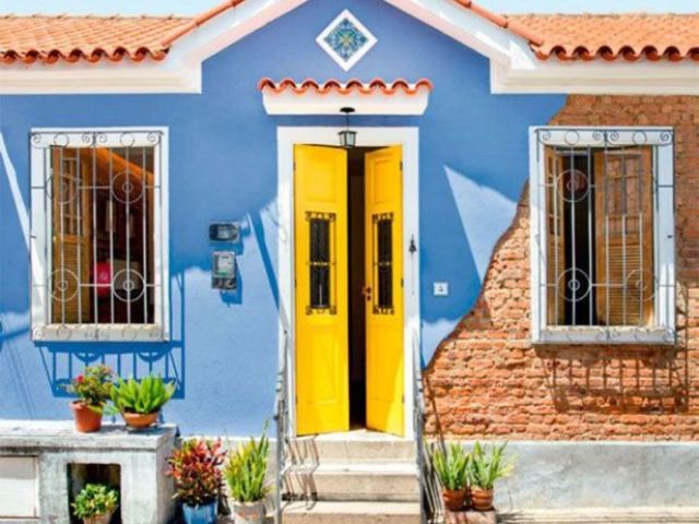 Casa colorida