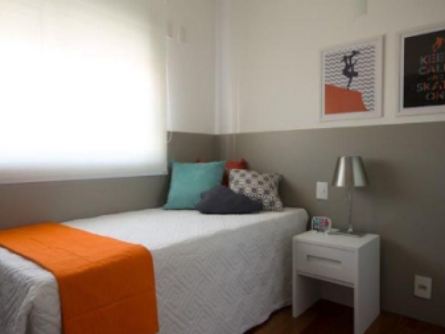 Quarto simples porém lindo 🧡❤️