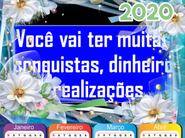 A mensagem para você é: