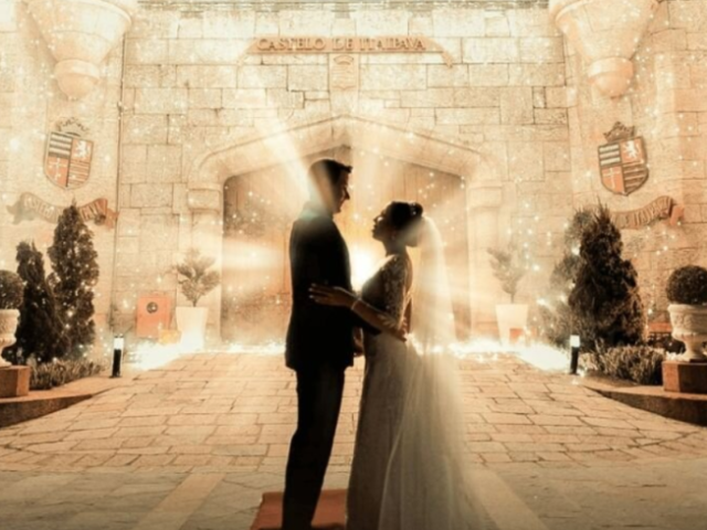 Casamento digno de contos de fadas