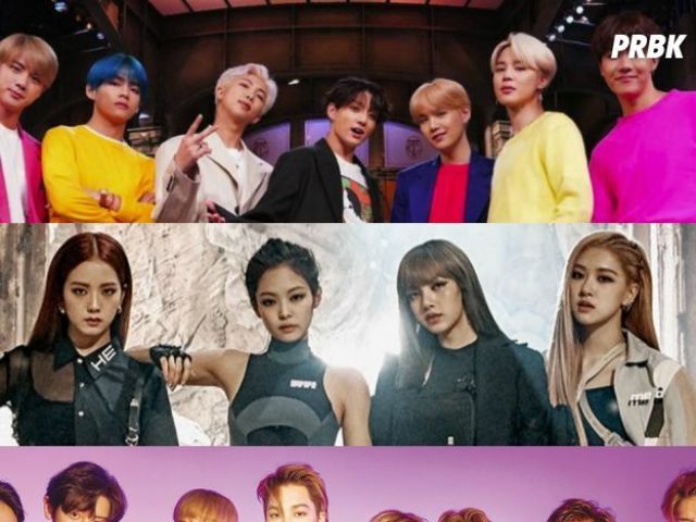 Crie seu grupo de k-pop!