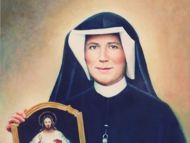 Santa Faustina.