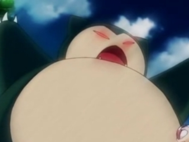 Luto com Snorlax.