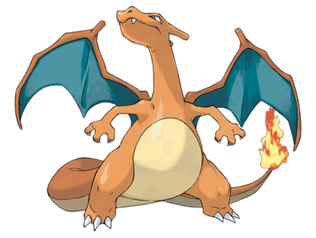 Charizard (evolução do Charmeleon/Charmander)