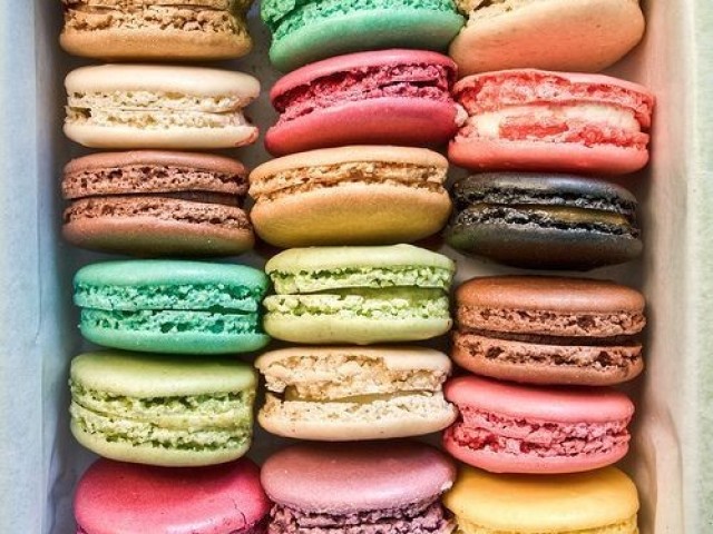 Macaroons, n sabia falar isso kkk