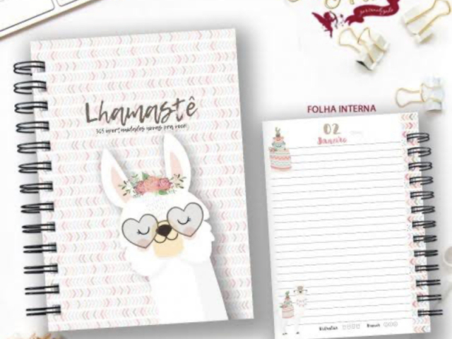 Agenda decorativa