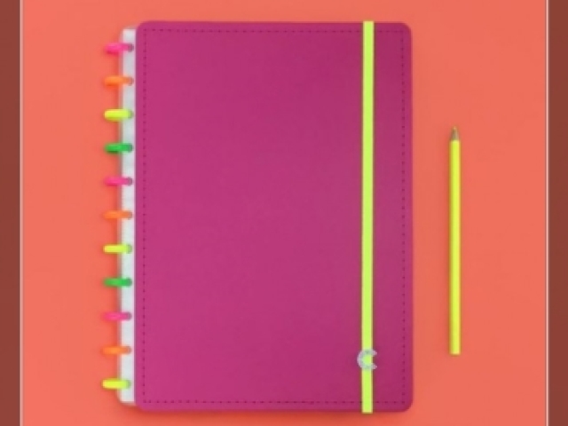 Esse caderno inteligente neon :O