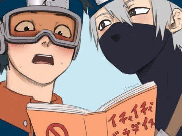 Obito e Kakashi