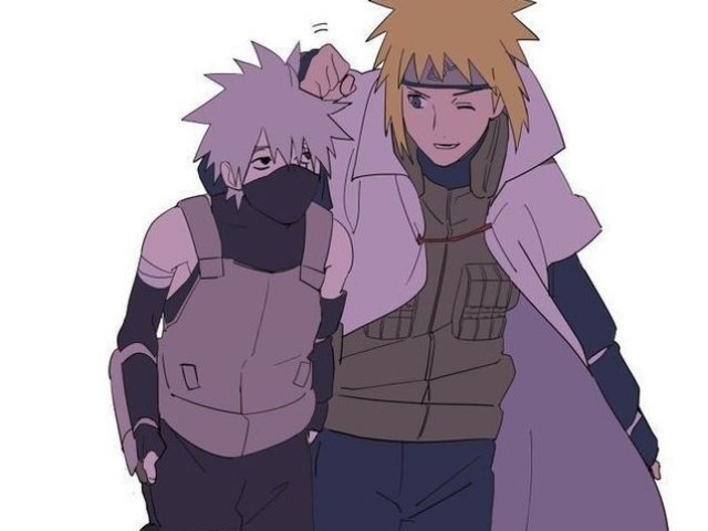 Minato e Kakashi