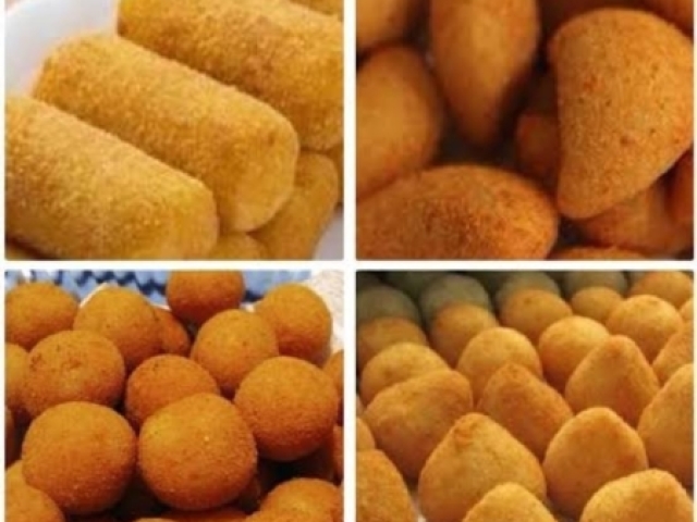 Coxinha,bolinha de queijo,pastel e etc...