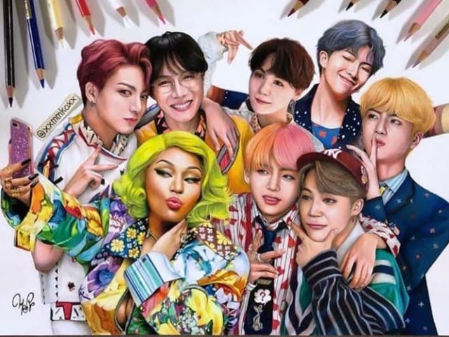 Idol-BTS ft.NICKI MINAJ