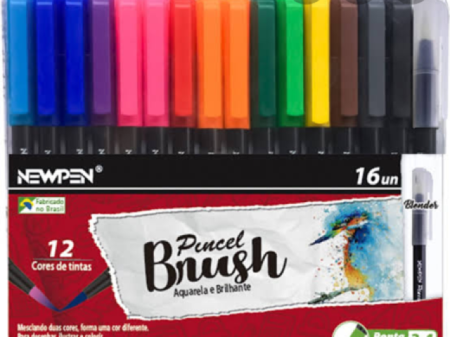 Brush Pen néon