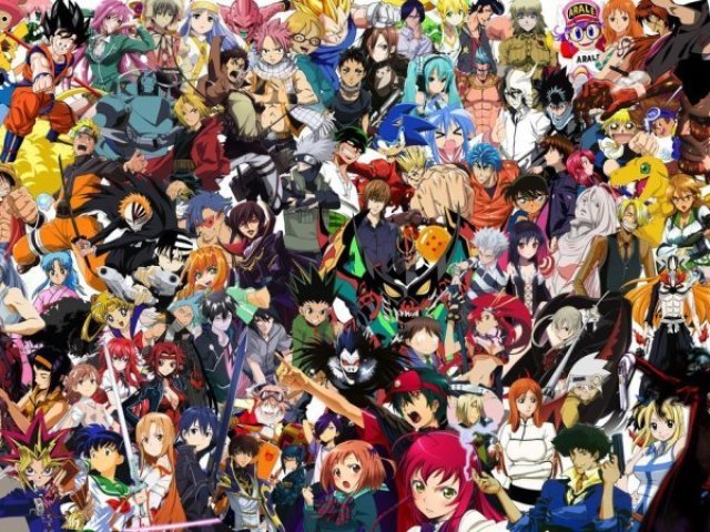 Sabes reconhecer estas personagens de animes!?