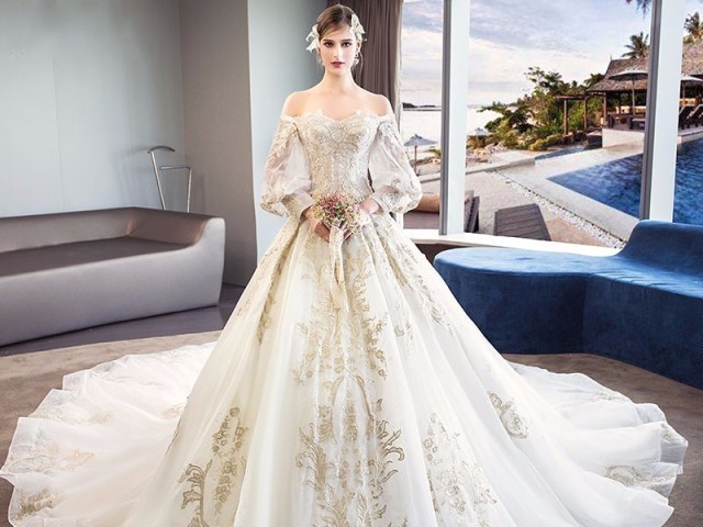Como será seu vestido de casamento?
