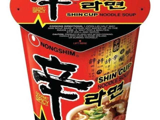 Cup noodles coreano